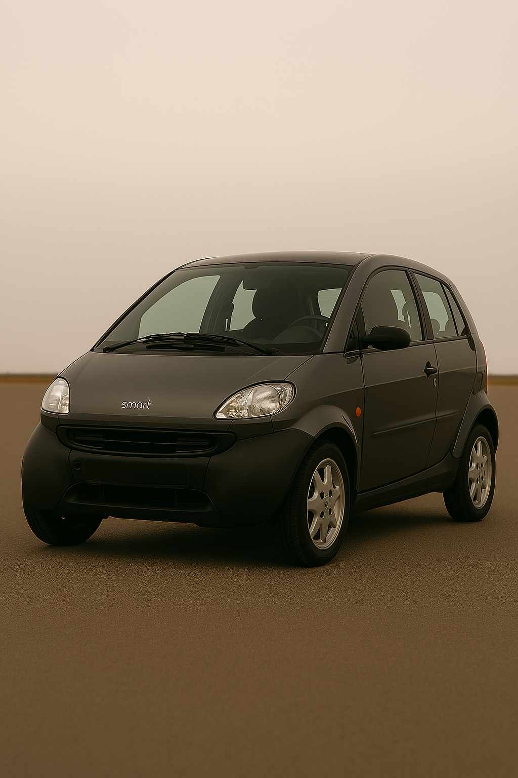 Smart Fortwo diésel del año 1999, uno de los coches urbanos con menor consumo de combustible