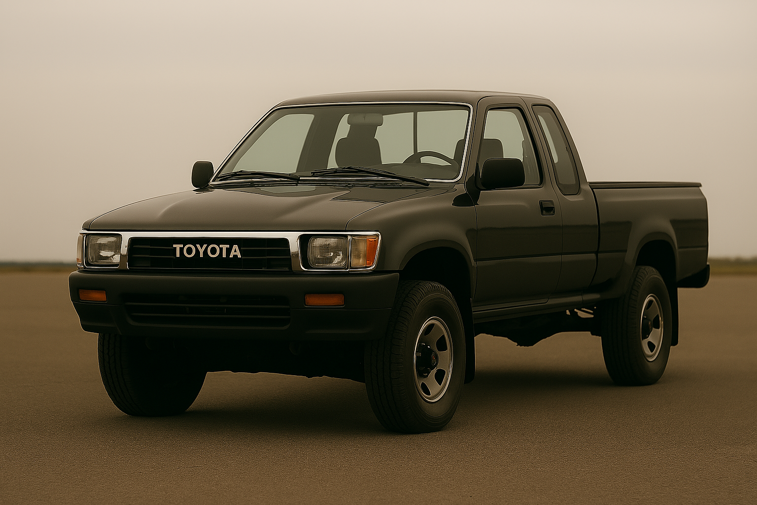 Toyota Hilux 1989-1997, pick-up reconocida como uno de los coches que menos se averían