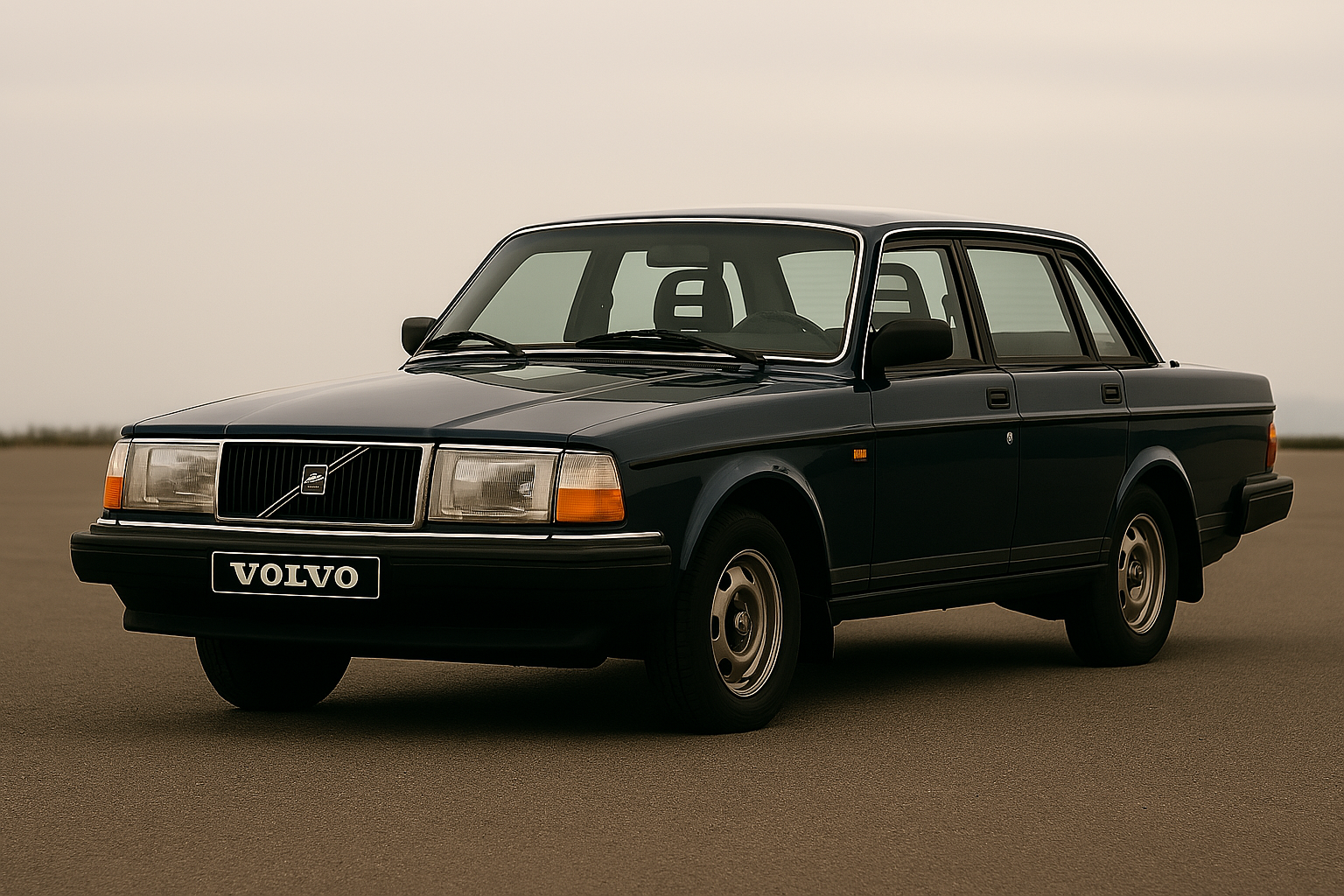 Volvo 240 1980-1993, coche con fama de duradero e indestructible, uno de los coches más fiables de su época